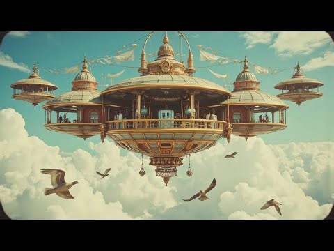 Steampunk Fantasy: Music and Retro Visuals for Relaxation