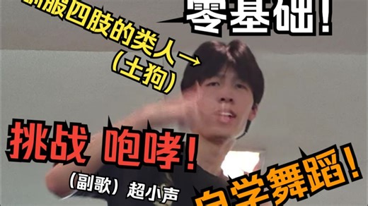 【月度计划】零基础自学舞蹈一个月能练成什么样？打卡第十天小成果展示！