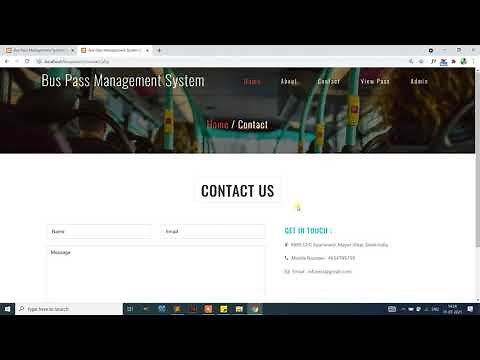 Bus Pass Management System Using PHP and MySQL | PHPGurukul