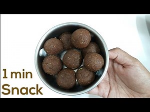 Healthy 1 Minute Snacks | Quick & Easy Snacks