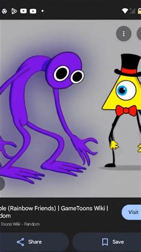 purple meets bill cipher
