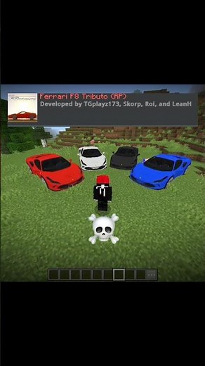 Minecraft Cars Mode Part 1 #shorts #minecraft #coolmods #anime #minecraftmemes