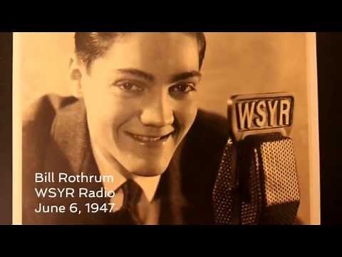 Bill Rothrum Interviews Babe Ruth, BillRothrum.com, Pioneering Syracuse Broadcaster