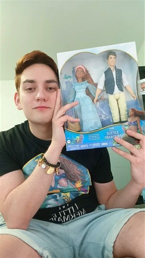 ARIEL AND ERIC 2023! Disney The Little Mermaid live action Ariel and Eric doll 2023 #unboxing #doll
