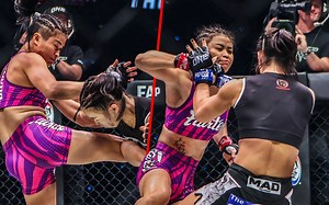 ONE Fight Night 14 results: Stamp Fairtex makes history as three-sport world champ with TKO of Ham Seo Hee