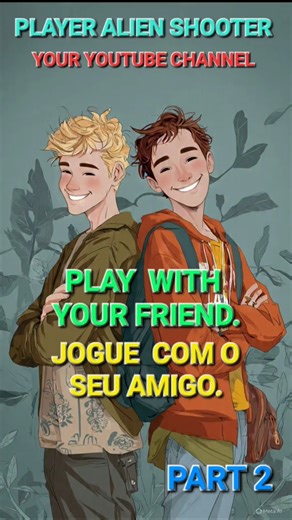 Alien shooter.PART 2 PLAY WITH YOUR FRIEND Jogue com o seu amigo parte 2