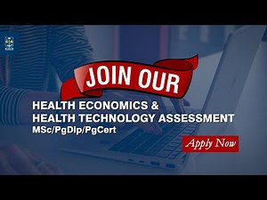 Health Economics and Health Technology Assessment: Online Distance Learning