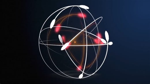 Atoms, Particles, Motion. Free Stock Video