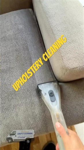 Super dirty upholstery cleaning - It was never cleaned!