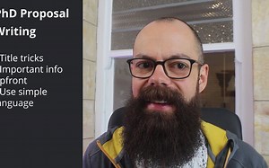 Andy Stapleton/撰写英文申请研究计划书的7个技巧/全英文/博士研究计划书写作/海外博士申请