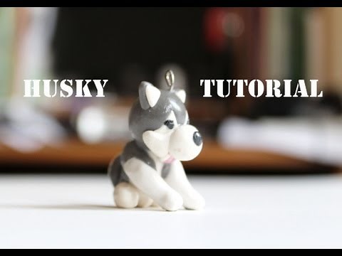 Husky Dog Polymer Clay Tutorial
