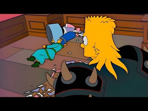 Bart tue accidentellement Marge à cause d’un JEU | Les Simpson