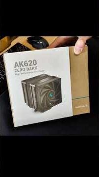 This Air Cooler Is a MONSTER! | AK620 Zero Dark Unboxing (SHORT)
