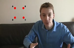 Math motorway problem: Connect the towns solution.