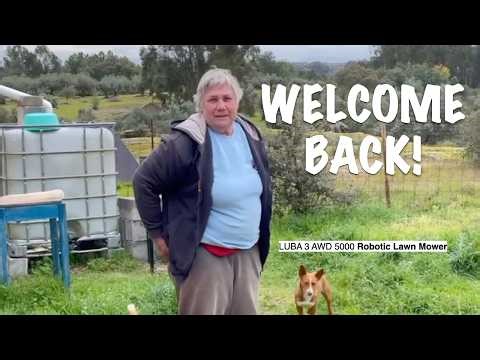 WELCOME BACK TO OLD FRIENDS AND A FIRST IMPRESSION OF THE #MAMMOTION LUBA 3 AWD 5000 Robotic Mower