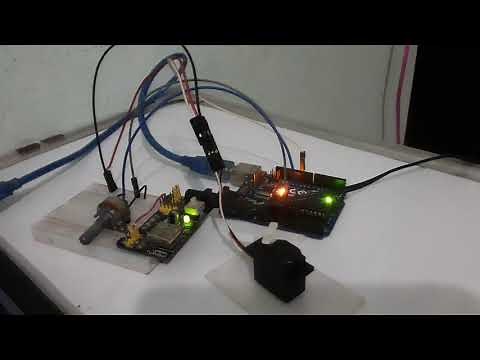 Servo motor using Potentiometer with PWM using Simulink and Arduino