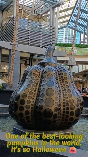 One of the best-looking pumpkin in the world. It's so Halloween 🎃