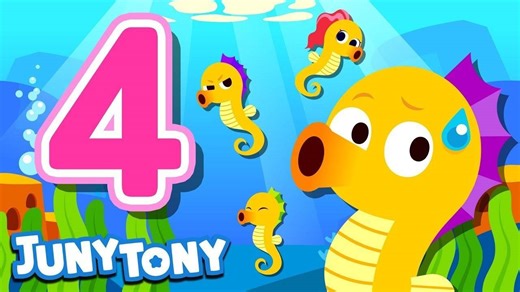 JunyTony - Number Songs for Kids - Season - Four Sea Friends