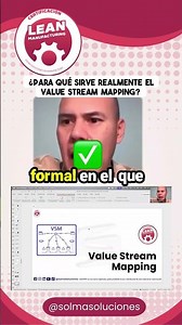 🗺️ Value Stream Mapping es mapear la cadena de valor.