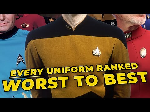 Star Trek: EVERY Starfleet Uniform Ranked From Worst To Best (2025)