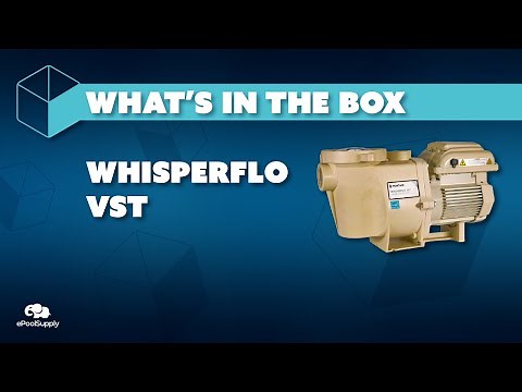 Brand New Pentair WhisperFlo VST Variable Speed Pool Pump 011533 - What's In The Box