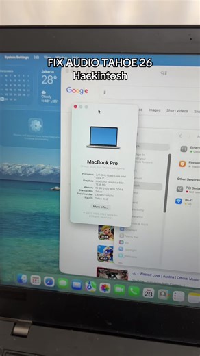 Fix Audio Issues on Tahoe 26 Hackintosh