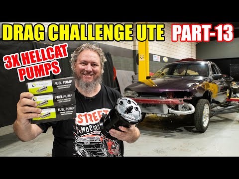 Carnage - Building a Fuel System For Our Drag Challenge Ute (DC Ute Part-13)