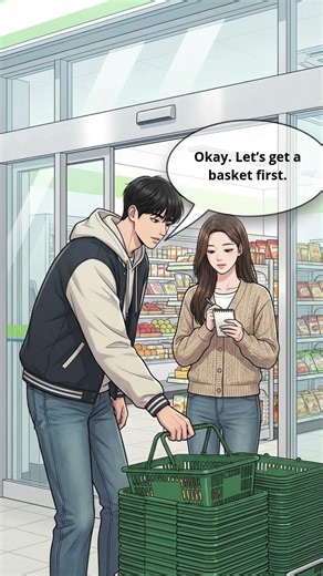 Grocery Shopping | English Conversation for Beginners #learnenglish #practiceenglish #shorts