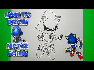 HOW TO DRAW METAL SONIC | Sonic Prime | Step-By-Step Tutorial #drawing #draw #sonic