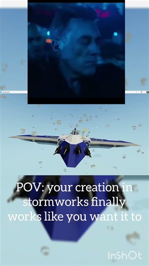 wheb your creation finally works #stormworks #stormworksbuildandrescue #memes #dontflop #funnyimages