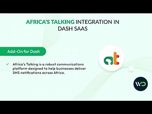 How to Use the Africa's Talking Add-On | Full Setup & Messaging Features Guide