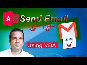 send email from ms access using VBA Part 1