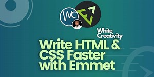 Write HTML faster with Emmet.