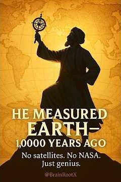 “He Measured the Earth 1,000 Years Ago — Without Satellites!” #science