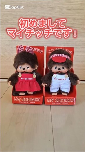 マイチッチ君マイチッチちゃん初登場！#monchhichi#kiki#もんちっち#モンチッチ#몬치치#萌趣趣#チムたん#クマ#モンチッチフレンズ
