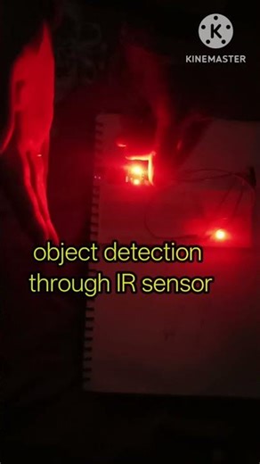 Working of IR sensor.simple circuit of object detection