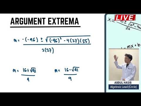 FAC1004 : GEOMETRIC EXTREMAS IN COMPLEX PLANE VIDEO PROJECT