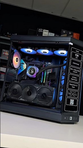 🚨Showcase: HYTE Y70 Touch Infinite RGB Gaming PC #prebuiltpc #shorts