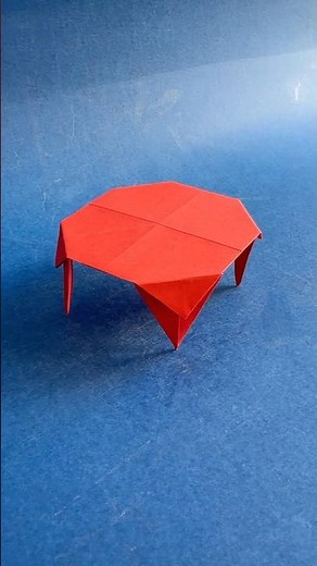 The Best Origami Paper Table | Origami Paper Furniture #diy #easyorigami #origami