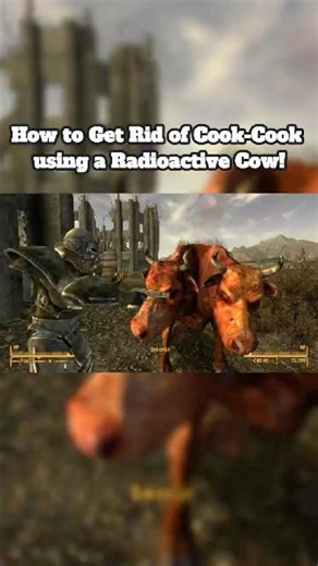 Fallout: How to Get Rid of Cook-Cook using a Radioactive Cow!