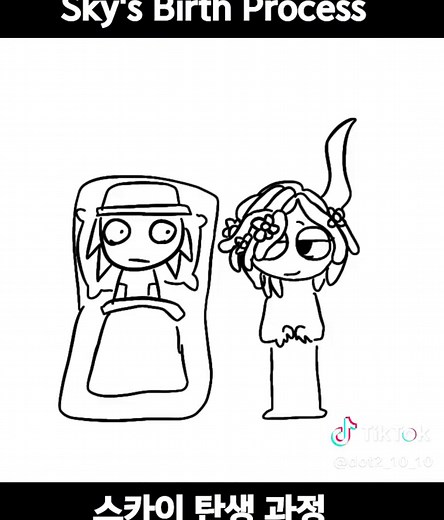 Sky's Birth Process - Sprunki Incredibox