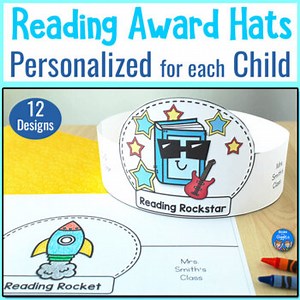 Reading Award Hats