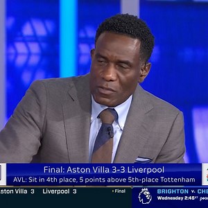 58K views · 605 reactions | Rebecca Lowe, Robbie Earle and Tim Howard react to a thrilling comeback from Aston Villa to draw closer to Champions League qualification. | NBC Sports Soccer | Facebook