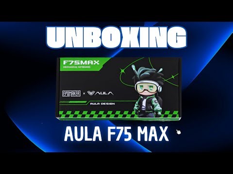UUNBOXING Teclado Mecánico AULA F75 MAX