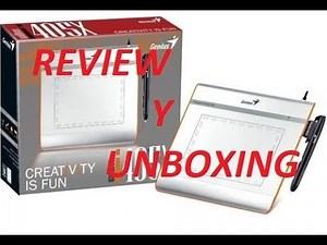 Tableta gráfica Genius EasyPen i405x unboxing y mini review