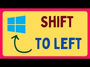 How to Shift Start Button to the Left Corner on Windows 11