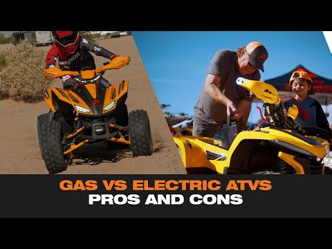 Gas versus Electric ATVs, Pros and Cons