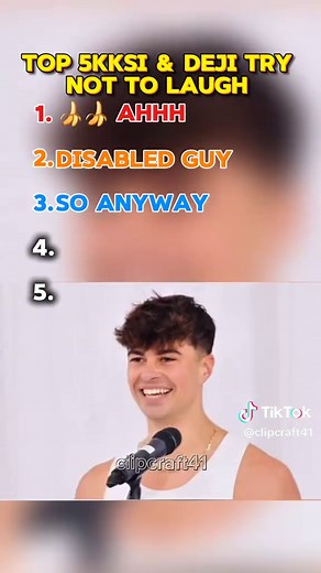 Top 5 Funniest Try Not to Laugh Moments with KSI and Deji