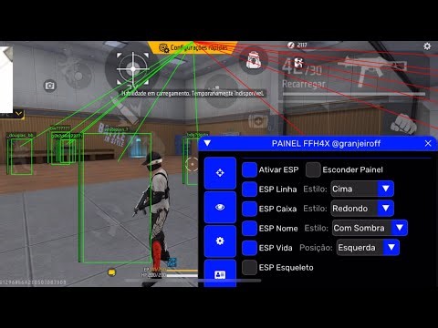 PAINEL FFH4X XIT 2026🔥 AIMBOT + HEADTRICK | ANDROID & IOS (IPA)☠️😱MOD MENU GRÁTIS LINK DIRETO !