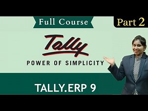Tally Erp 9 in marathi - Part-2